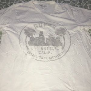 White “los angels calif. “ tee